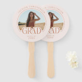 Moderne Klasse von Foto Grad Abschluss 2025 Fächer (Vorne und Hinten)