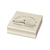 Moderne Klassik aus dem Bibliothekbuch Gummistempel (Stempel)