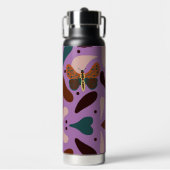 Moderne Klassik Elegant Rustikales Boho Trinkflasche (Vorderseite)