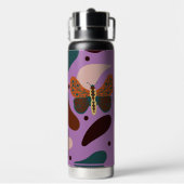 Moderne Klassik Elegant Rustikales Boho Trinkflasche (Hinten)