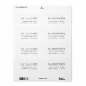 Moderne Klassik Weiß & Schwarz (Vorne)