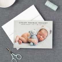 Moderne klassische Baby Boy Foto Collage Geburt