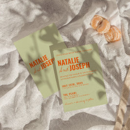 Moderne klassische, helle, traditionelle, farbenfr einladung