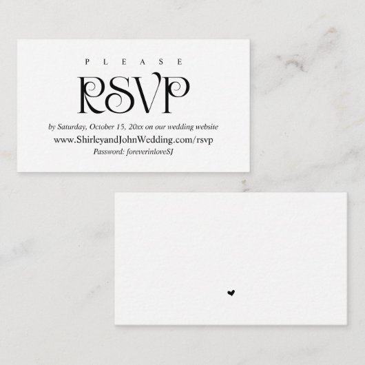 Moderne, klassische Online-UAWG, lädt zur Beantwor Begleitkarte (Vorne/Hinten)