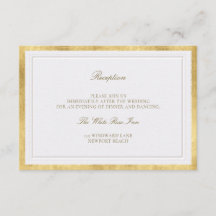 Moderne klassische Perlen-Gold-Hochzeitsdetails in