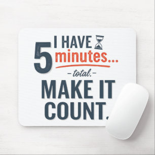 Moderne Klassische Produktivitätsinspiration Beruf Mousepad