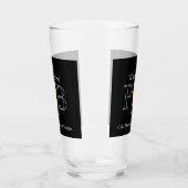Moderne klassische Pub Beer Drink Brille Glas (Links)