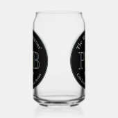 Moderne klassische Pub Drink Brillen Bier kann Dosenglas (Links)