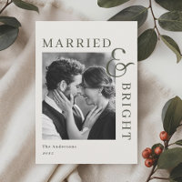 Moderne klassische Salbei-Typografie Verheiratet u