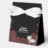 Moderne kleine Boo Ghost Cat Kinderdusche Geschenkschachtel (Vorderseite)