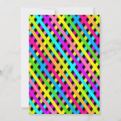 Moderne Kleine Monster Wasserfarben Babydusche Einladung (Rückseite)