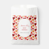 Moderne kleine Sweetheart Valentine Baby Dusche Geschenktütchen (Vorderseite)