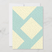 Moderne Kleine Tasse Babydusche Einladung (Rückseite)