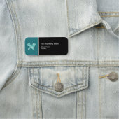 Moderne Klempner-Klempner-Service-Name-Abzeichen Namensschild (Beispiel)