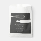 Moderne Konditorei Koch Backbäckerei Packsäcke Geschenktütchen (Vorderseite)