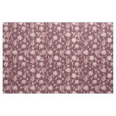Moderne Konfektoren Blumenmuster Lila Stoff (Yard (91,4 cm))