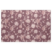 Moderne Konfektoren Blumenmuster Lila Stoff (Fat Quarter (45,7 x 55,9 cm))