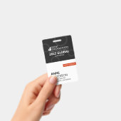 Moderne Konferenz Ausweis (Handheld)