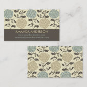 Moderne königliche Rosen-Druck-Geschäfts-Karten Visitenkarte (Vorne/Hinten)