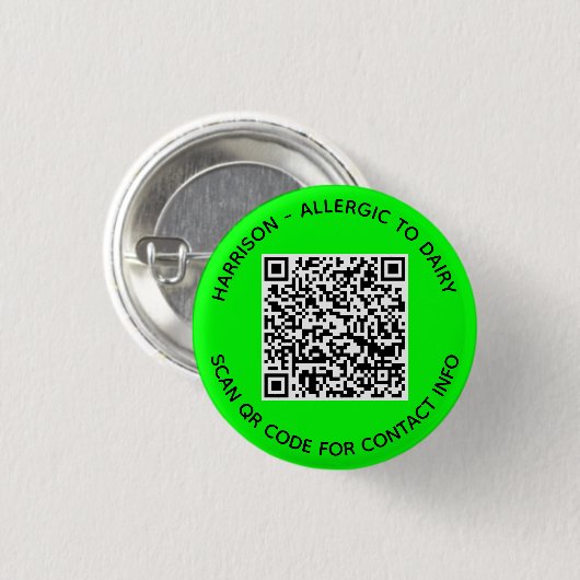 Moderne Kontaktinformationen für den benutzerdefin Button (Vorne & Hinten)