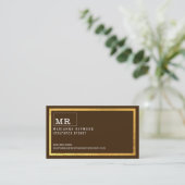 moderne Kontaktkarte für einen Versicherungsmakler Telefonnummerkarte (Stehend Vorderseite)