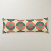 Moderne Korallenminze aus dem Mittelalter Seitenschläferkissen (Rückseite)