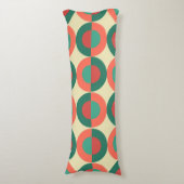 Moderne Korallenminze aus dem Mittelalter Seitenschläferkissen (Vorderseite Vertikal)