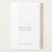 Moderne Körperform-Kontur-Bronze-Bräune Planer (Rückseite)