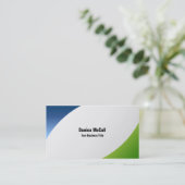 Moderne korporative kundenspezifische visitenkarte (Stehend Vorderseite)