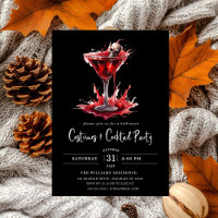 Moderne Kostüme und Cocktail-Halloween-Party