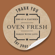 Moderne Kraft Rustikale Schwarz Danke Bäckerei