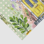 Moderne Krapbuchhintergrund Grünflächen Collage Seidenpapier (Ausschnitt)