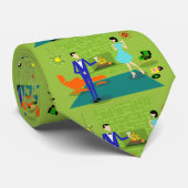 Moderne Krawatte des Mittelalters (Gerollt)