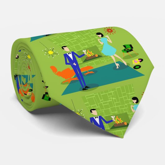 Moderne Krawatte des Mittelalters (Gerollt)