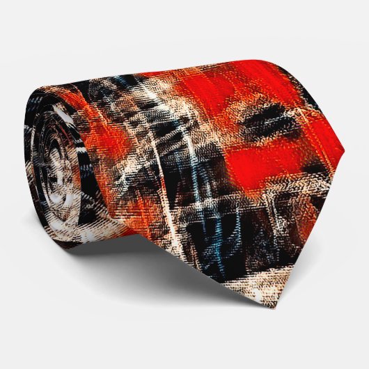 Moderne Krawatte Graffiti (Gerollt)