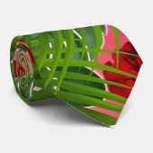 Moderne Krawatte im Dschungelstil! (Gerollt)