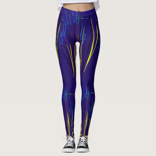 Moderne Krawatte Leggings (Vorderseite)