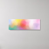 Moderne kreative Abstrakte Kunst Rot Gelb Leinwanddruck (Vorderseite)