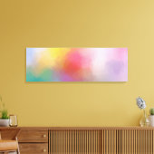 Moderne kreative Abstrakte Kunst Rot Gelb Leinwanddruck (Insitu (Wohnzimmer))