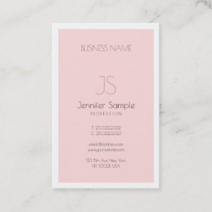 Moderne kreative Monogramm-Designs schlicht Luxus Visitenkarte