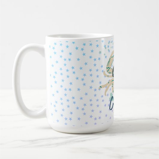 Moderne Krebserkrankung Zodiac Kaffeetasse (Links)