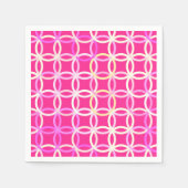 Moderne Kreise aus der Mitte des Jahrhunderts, Fuc Serviette (Vorderseite)