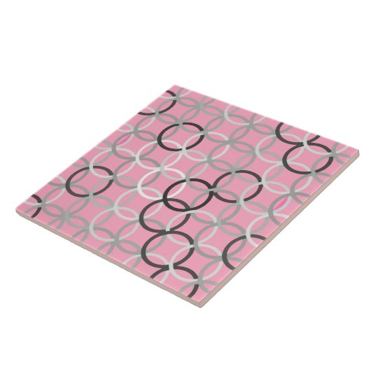 Moderne Kreise der Mitte des Jahrhunderts, Fliese (Seite)