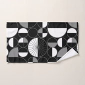 Moderne Kreise des Mitteljahrhunderts halfen Schwa Badhandtuch Set (Handtuch)