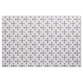 Moderne Kreise Dock White Gray Plum Stoff (Yard (91,4 cm))