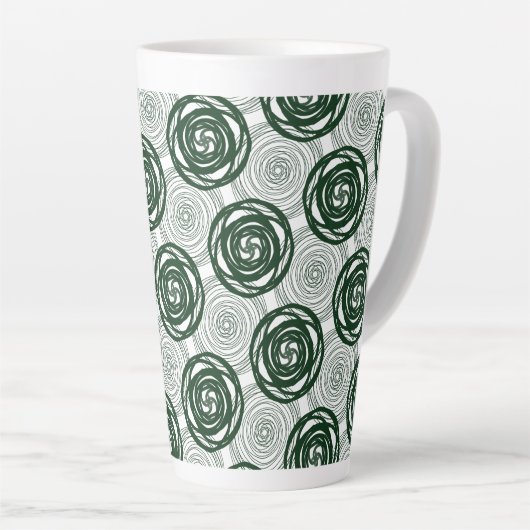 Moderne Kreise Milchtasse (Rechte Ecke)