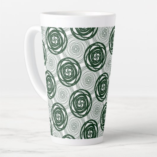 Moderne Kreise Milchtasse (Linke Ecke)