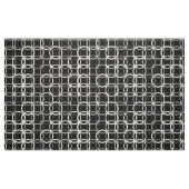 Moderne Kreise, Schwarzes, Weiß und Grau der Mitte Stoff (Fat Quarter (45,7 x 55,9 cm))