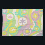 Moderne Kreise Streifen Muster Pastellmuster Geschirrtuch<br><div class="desc">Dekorieren Sie Ihre Küche mit diesem coolen Kunsttuch. Macht ein großartiges Haus-Erwärmung,  Geburtstag oder Hochzeitsgeschenk! Sie können ihn anpassen und auch Text hinzufügen. Karo in meinem Shop für viel mehr Farben und Muster!</div>