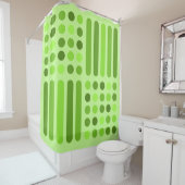 Moderne Kreisläufe Mitte des Jahrhunderts - Chartr Duschvorhang (Beispiel)